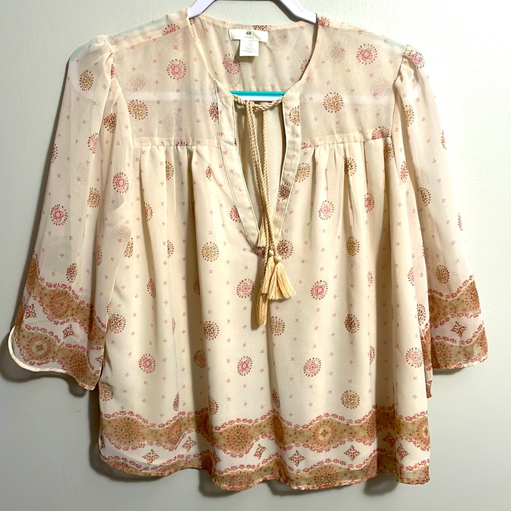 H&M blouse Size 8
